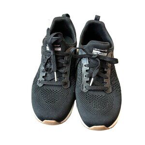 Skechers Women's Lite-Weight Black Athletic Shoes Size 10